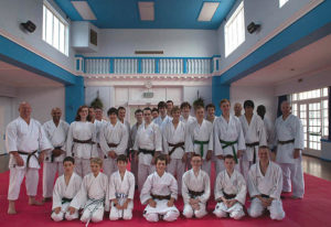 Wado Ryu Karate UK National squad training in Farnham