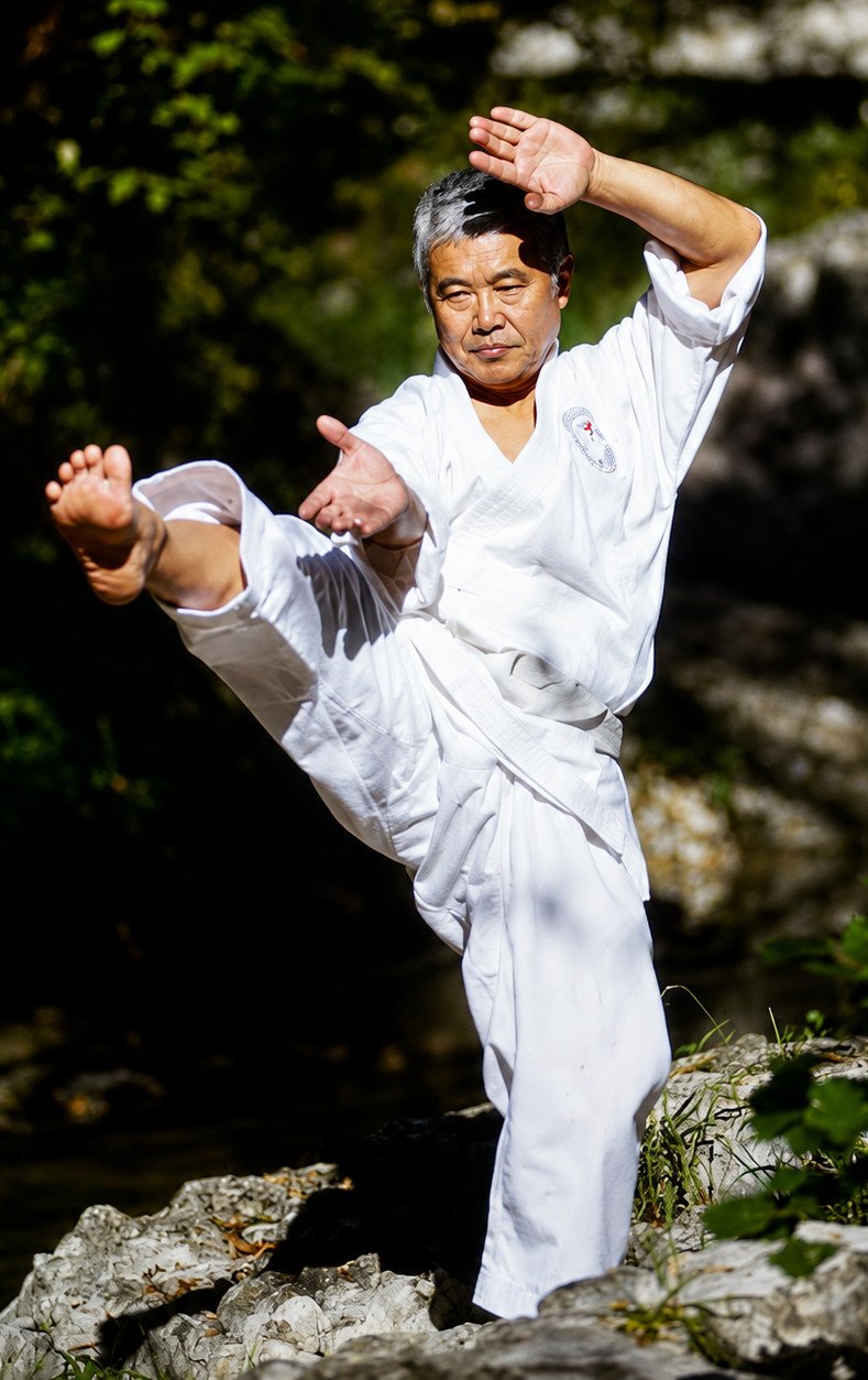 M. Shiomitsu, Sensei 9th Dan Hanshi (Chief instructor)