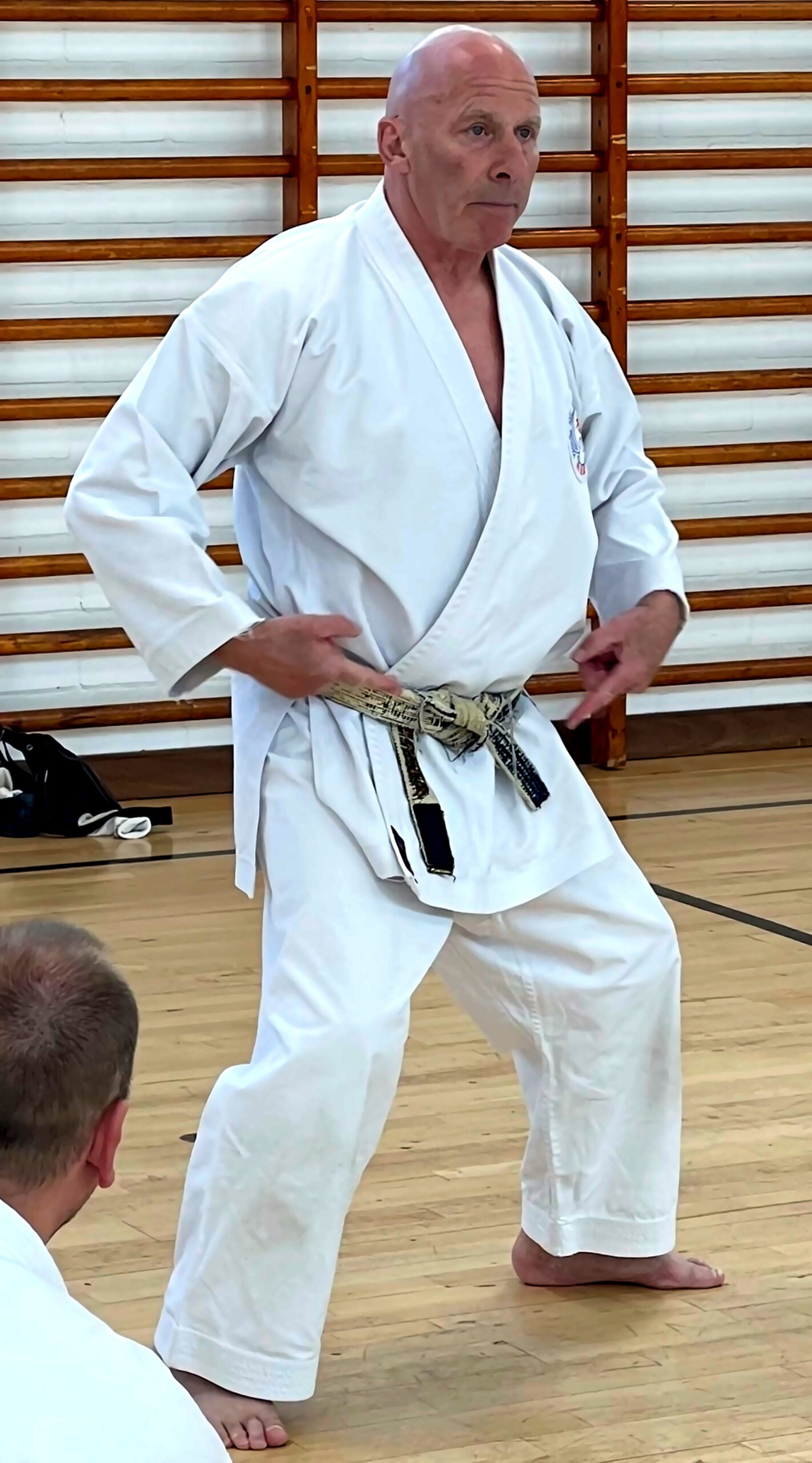 Aldershot karate instructor Brigadier Graham Hopkins