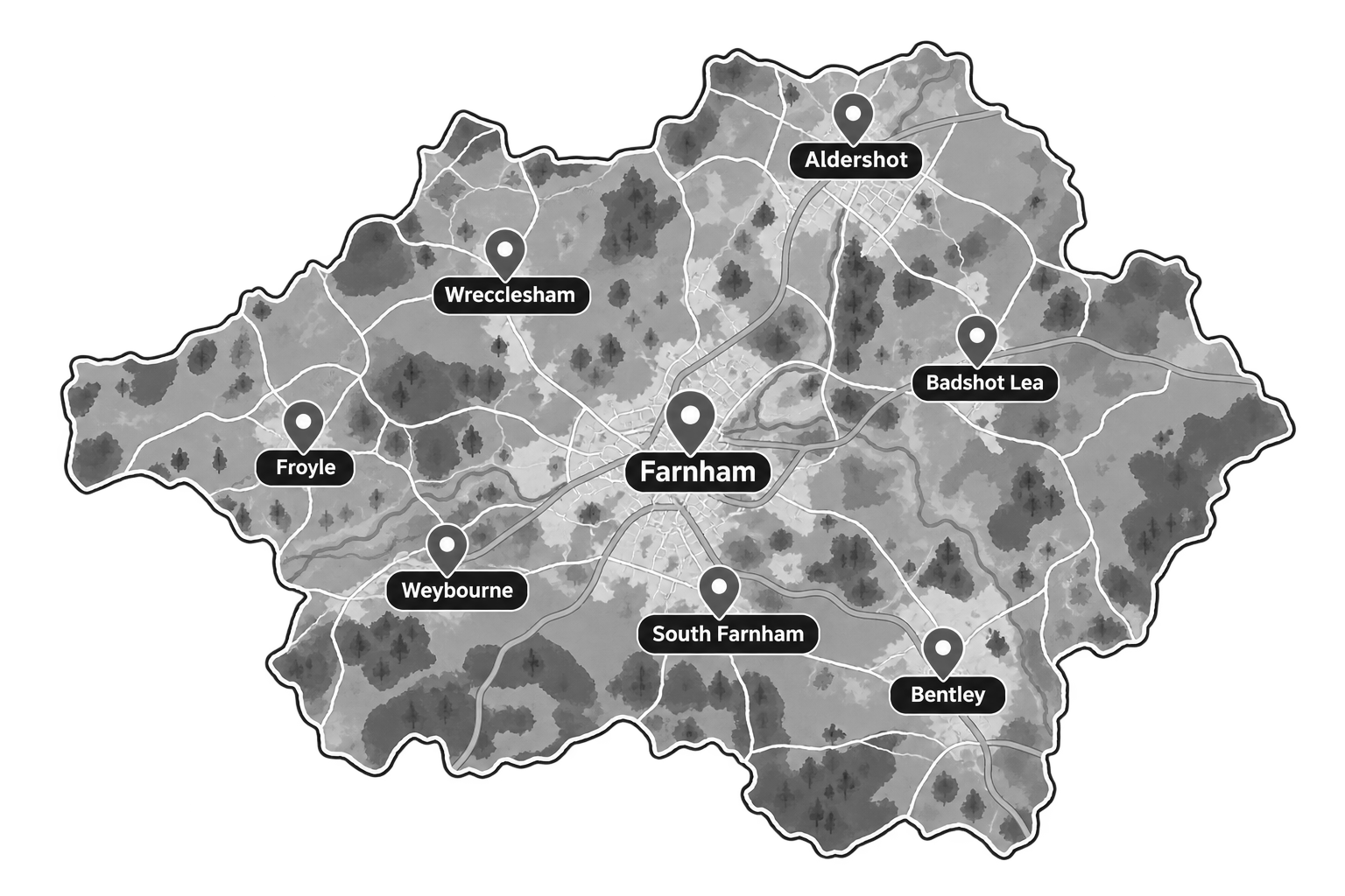 location-we-serve Location map